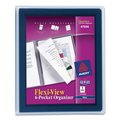 Avery Dennison Flexi-View 6 Pocket Organizer 47696